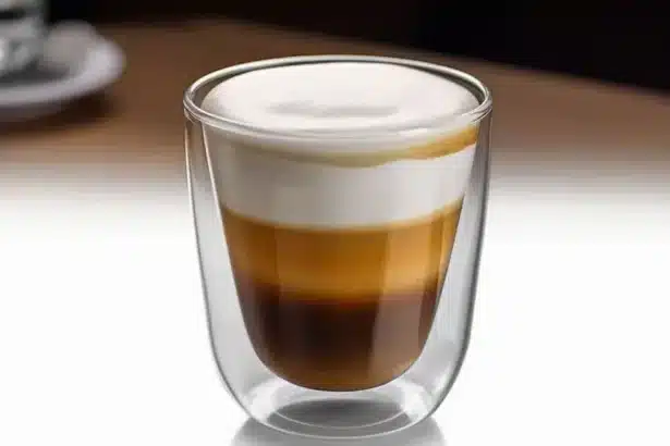 cup of espresso macchiato